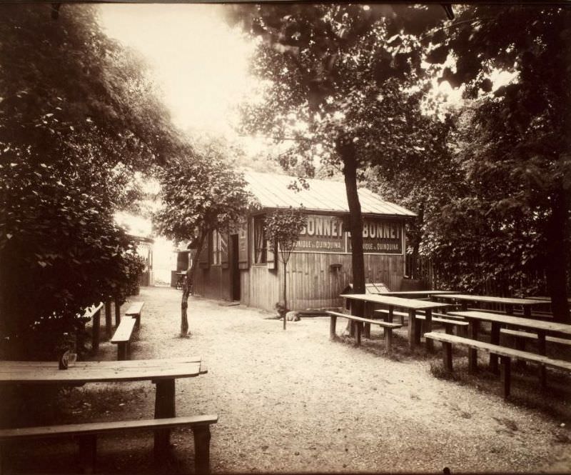 #31 Porte de Menilmontant – glacis de fortifications Guinguette, 1907.