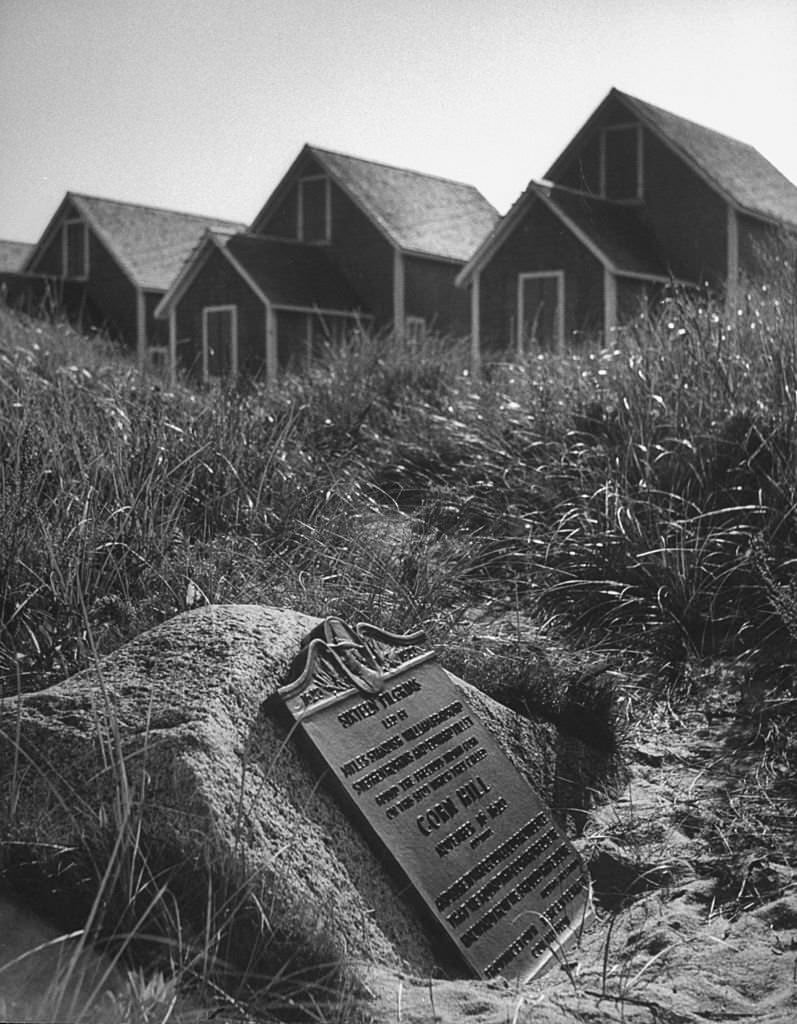 #33 An exterior view of Corn Hill, Massachusetts, 1945.