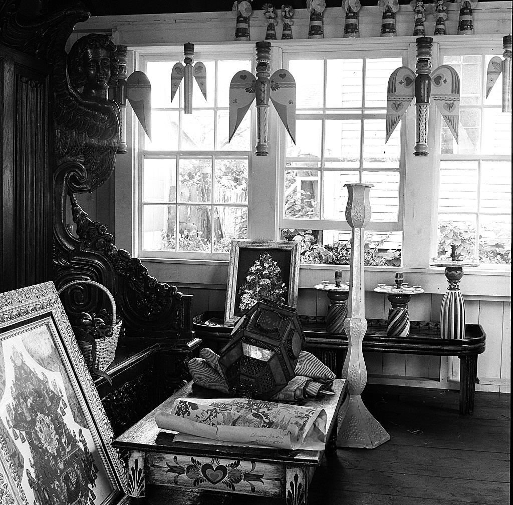 #61 Interior of an antique shop, Provincetown, Massachusetts, 1948.