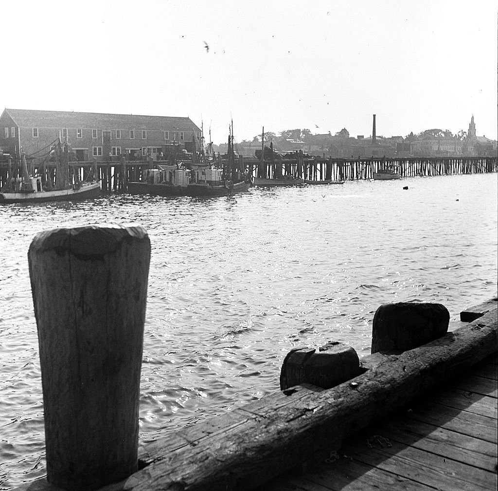 #63 View of the pier, Provincetown, Massachusetts, 1948.