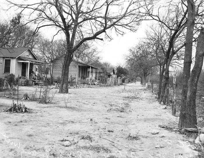 #5 Houses on Valdez Alley, San Antonio, 1948