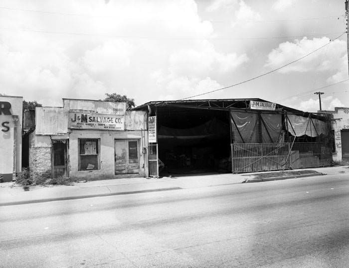 #7 J and M Salvage Company, 409 Buena Vista Street, San Antonio, 1940s