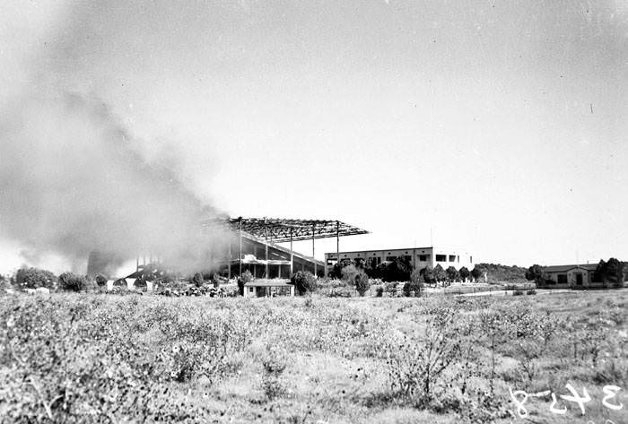 #209 Fire at Alamo Downs Race Track, 1947