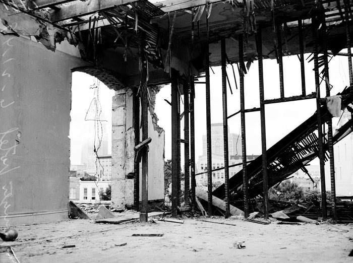 #211 Demolition of north addition of Menger Hotel, 1949.