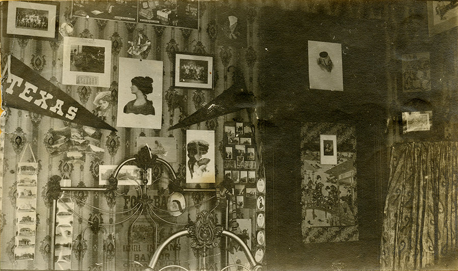 #9 Dorm room at Cowden Hall, Baylor University, 1910