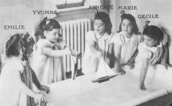 The Dionne Quints: Interesting Story and Photos of the first Quintuplets who survived Infancy and became a Sideshow A