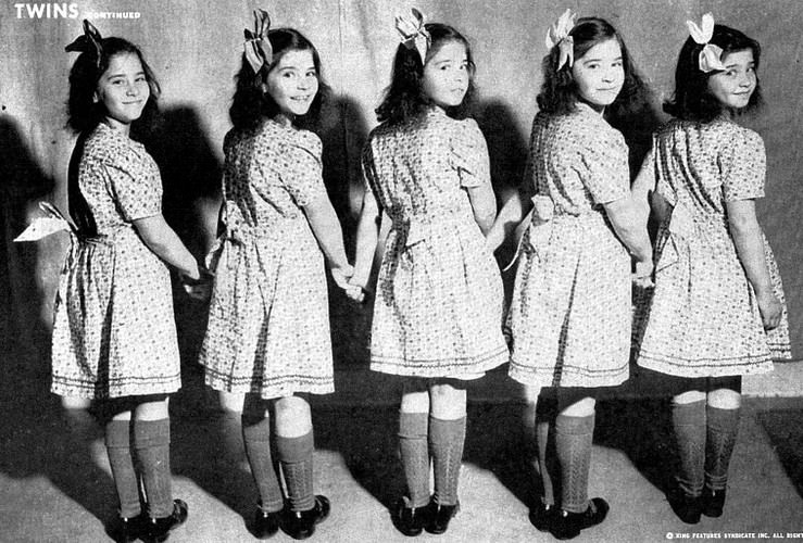 The Dionne Quints: Interesting Story and Photos of the first Quintuplets who survived Infancy and became a Sideshow A