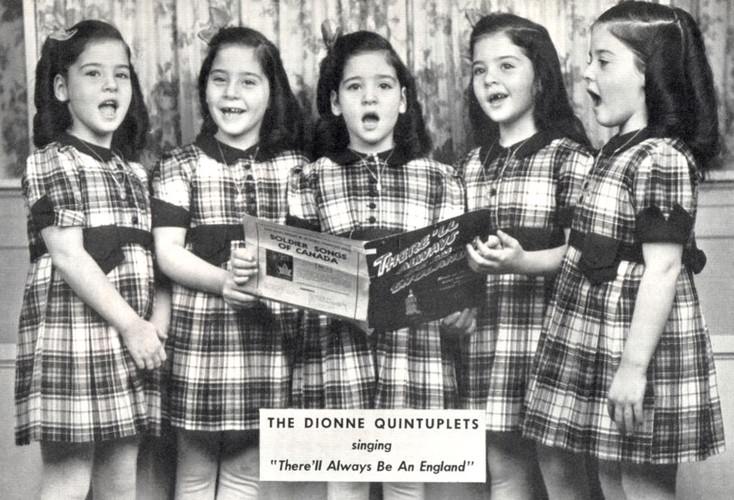 The Dionne Quints: Interesting Story and Photos of the first Quintuplets who survived Infancy and became a Sideshow A