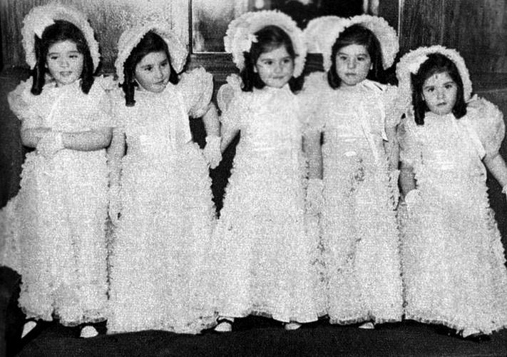 The Dionne Quints: Interesting Story and Photos of the first Quintuplets who survived Infancy and became a Sideshow A