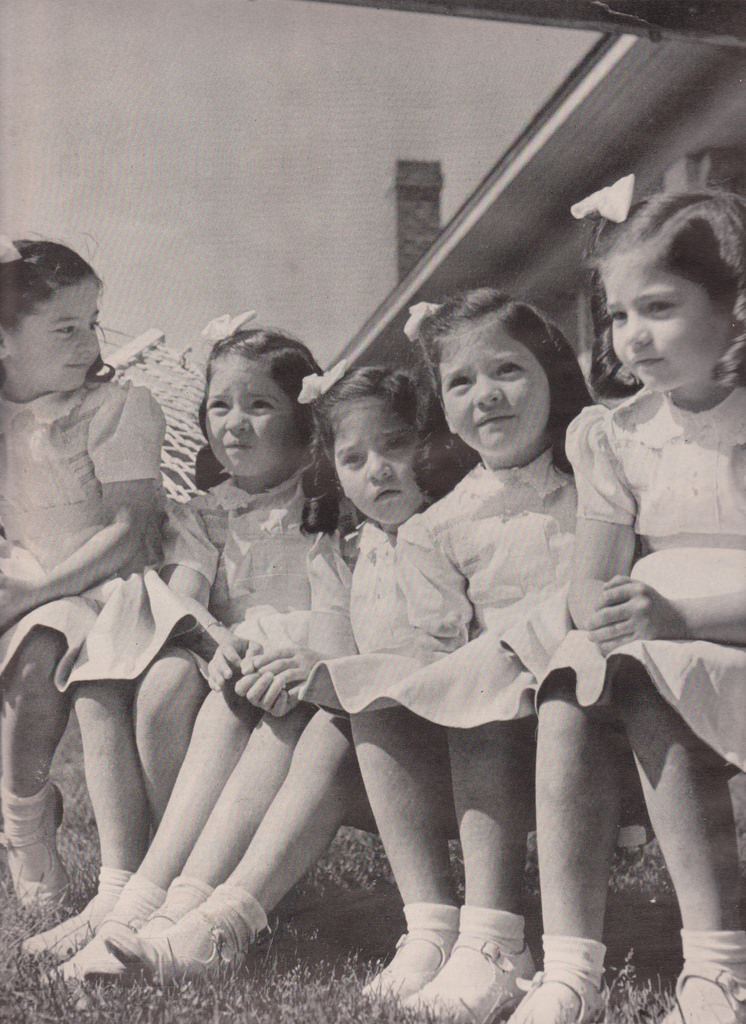 The Dionne Quints: Interesting Story and Photos of the first Quintuplets who survived Infancy and became a Sideshow A