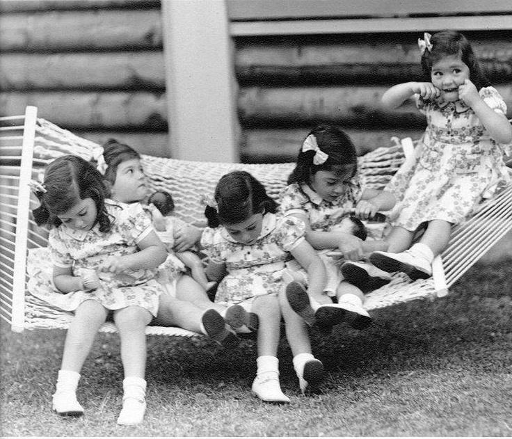 The Dionne Quints: Interesting Story and Photos of the first Quintuplets who survived Infancy and became a Sideshow A
