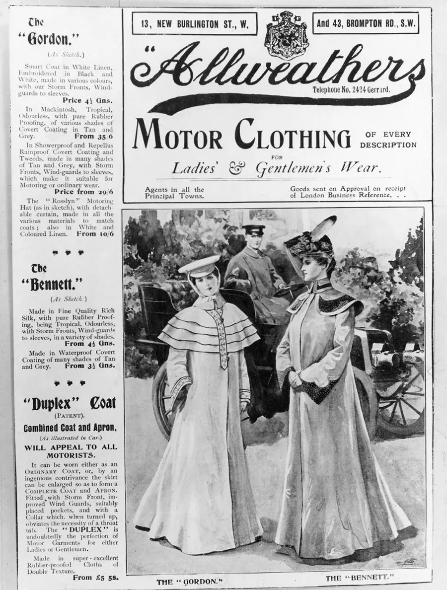 The Early Automobilist Fashion: What Drivers Wore in the early 1900s While Driving Roofless Cars Ve