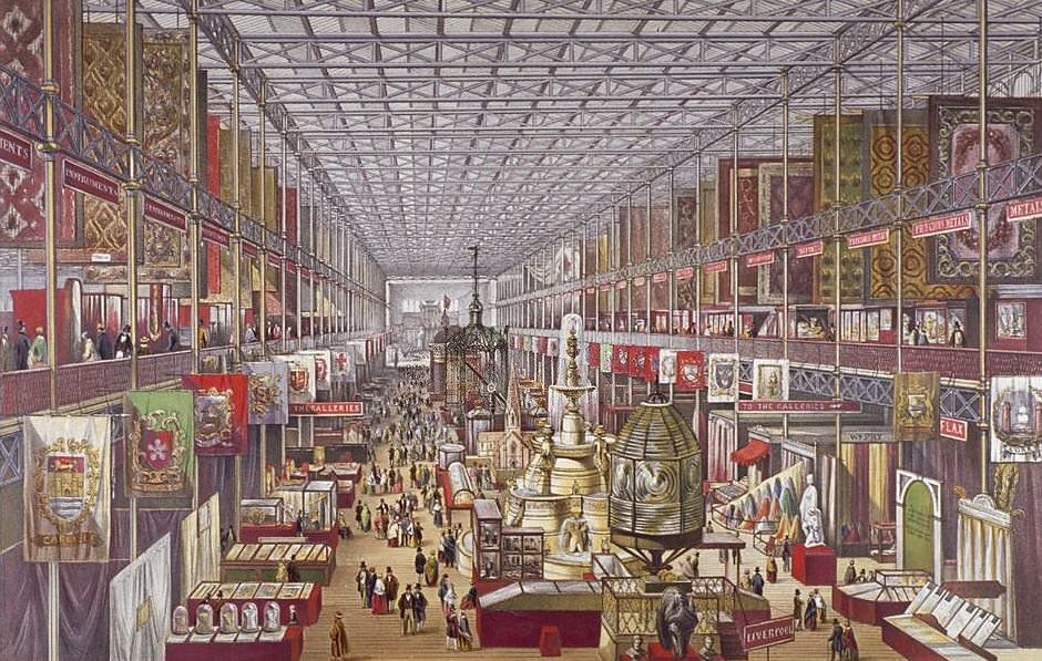 #146 The Great Exhibition, Hyde Park, Westminster, London, 1851. Artist: Robert Kent Thomas