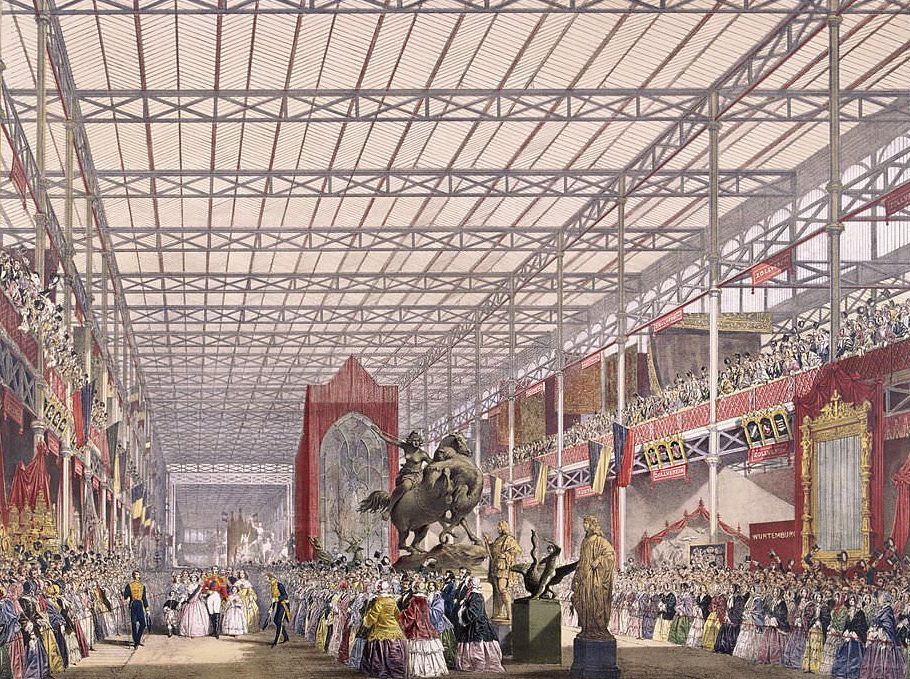 #149 Great Exhibition, Crystal Palace, Hyde Park, London, 1851.