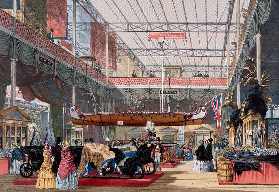 #157 Interiors of an exhibition, from Dickinson’s Comprehensive Pictures of the Great Exhibition of 1851