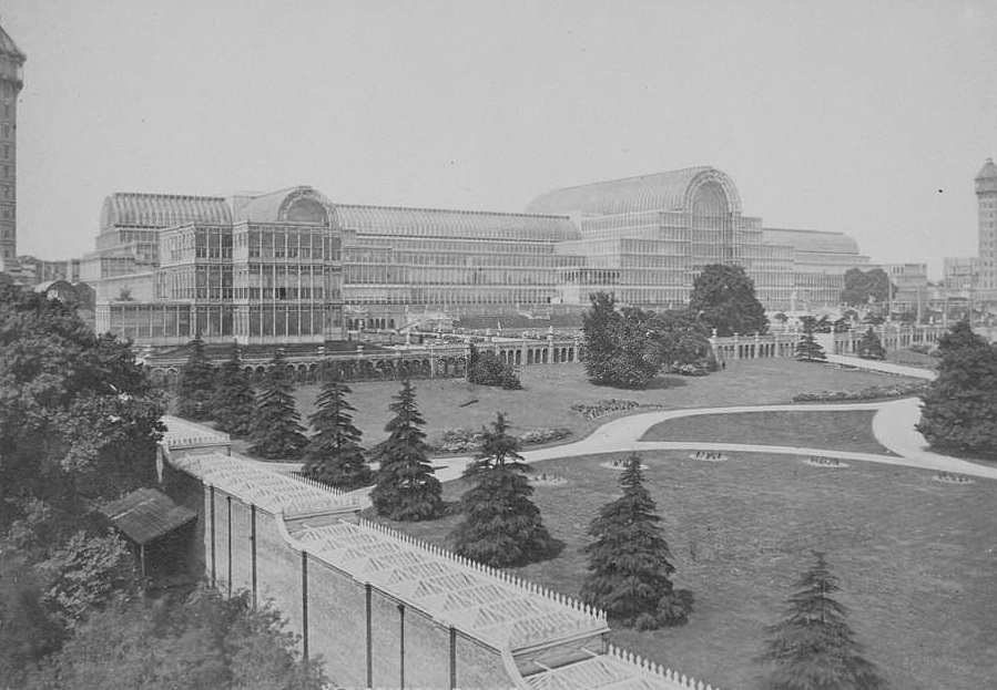 #34 The opening of the Great Exhibition at Crystal Palace, London, 1851.