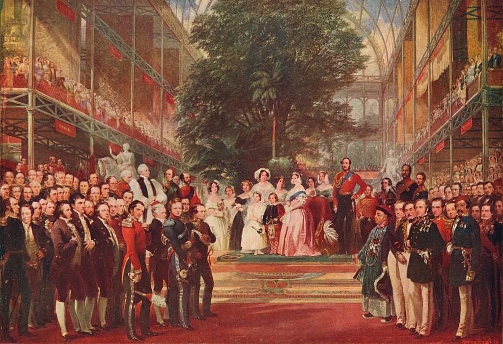 #60 The opening of the Great Exhibition by Queen Victoria on 1 May 1851