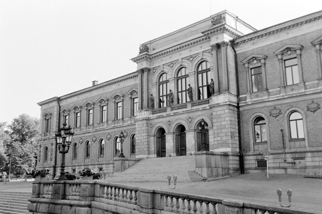#11 University building of Uppsala, 1969.