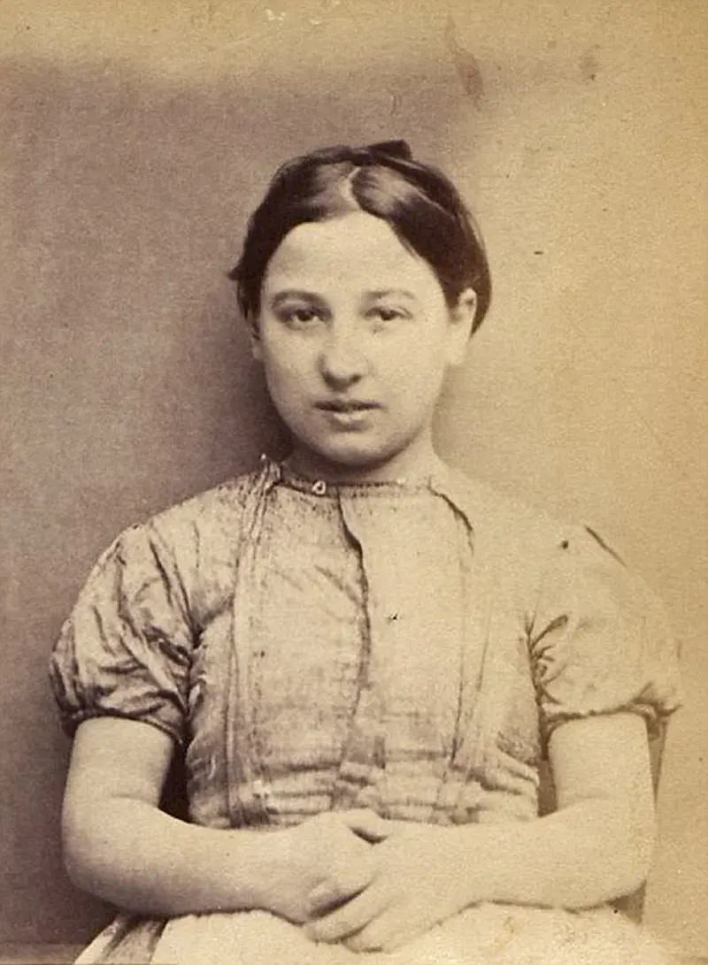 #21 Rosa Halliday was just 12 years old when she was sentenced to ten days hard labor at Oxford Castle prison for the crime of ‘false pretences’ on February 9, 1871.