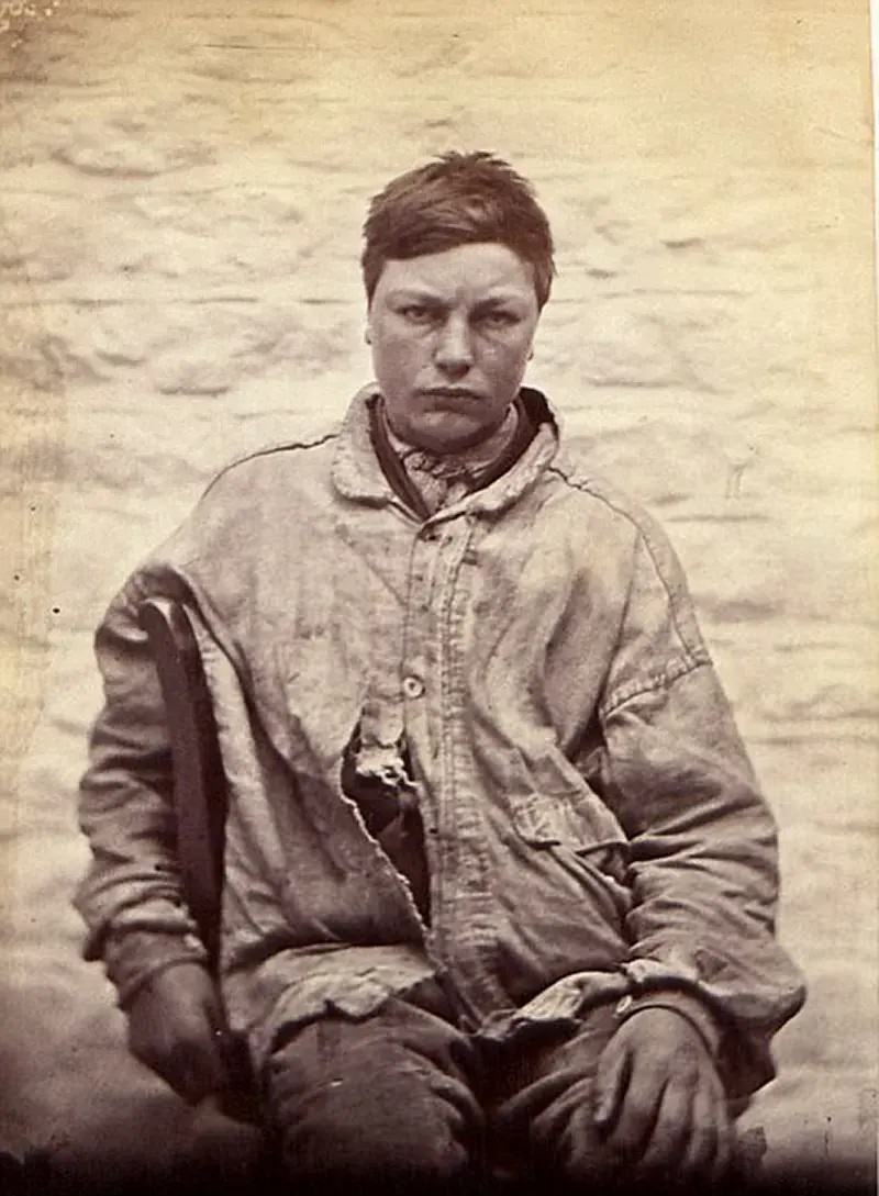 #22 Seventeen-year-old Thomas Carter was made to carry out 21 days of hard labor for stealing bread with a friend, James Freeman, on July 7, 1870.