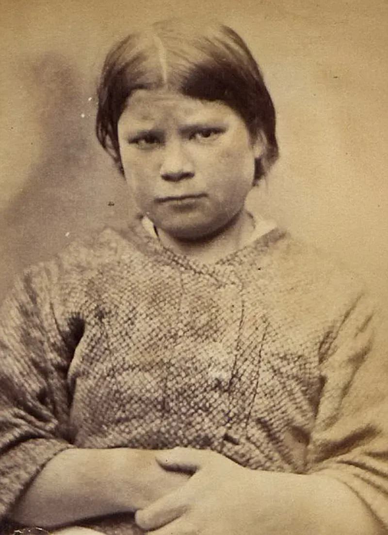 #23 Sophia Noreutt, 14, was ordered to carry out two days hard labor at Oxford Castle prison for stealing wood on May 4, 1872.