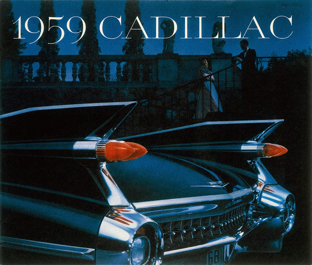 #9 Cadillac advertising, 1959.