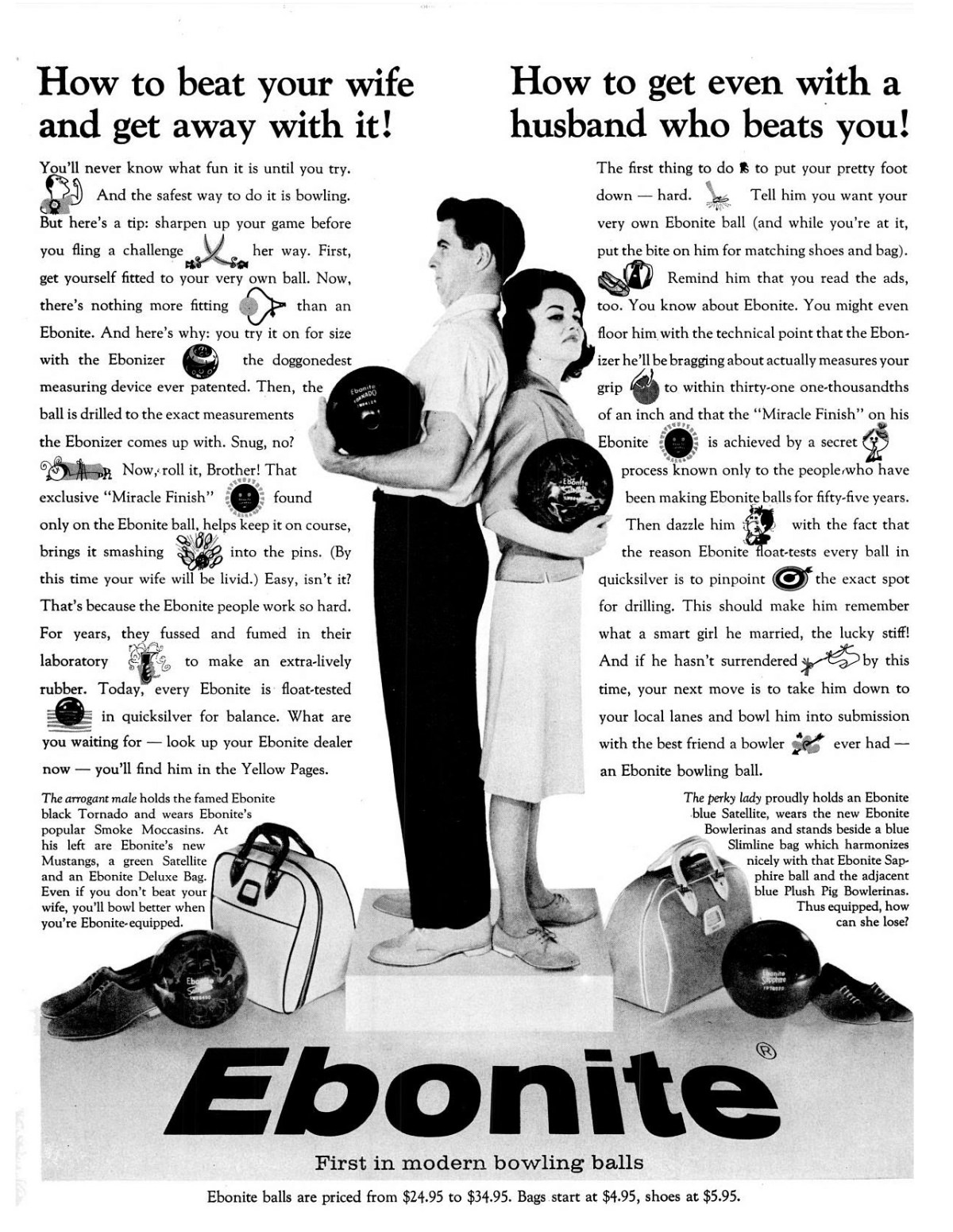 Have Some Fun, Beat Your Wife Tonight: Vintage BPA Fun Center ads from the 1960s Vintage Ads