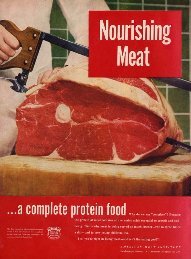 Ridiculous Vintage Food Ads that would be Banned Today, 1940s-1960s Vintage Ads