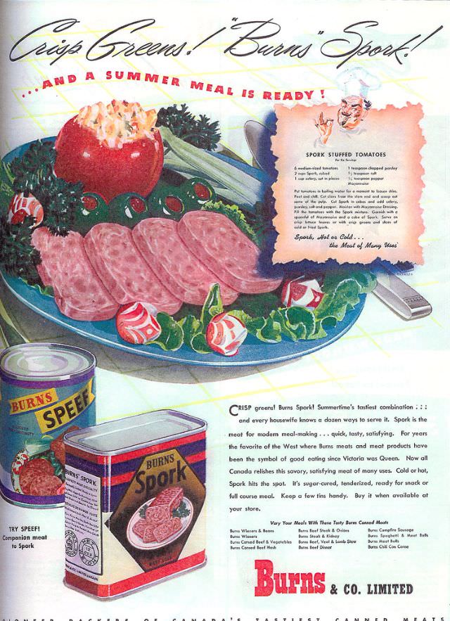 Ridiculous Vintage Food Ads that would be Banned Today, 1940s-1960s Vintage Ads