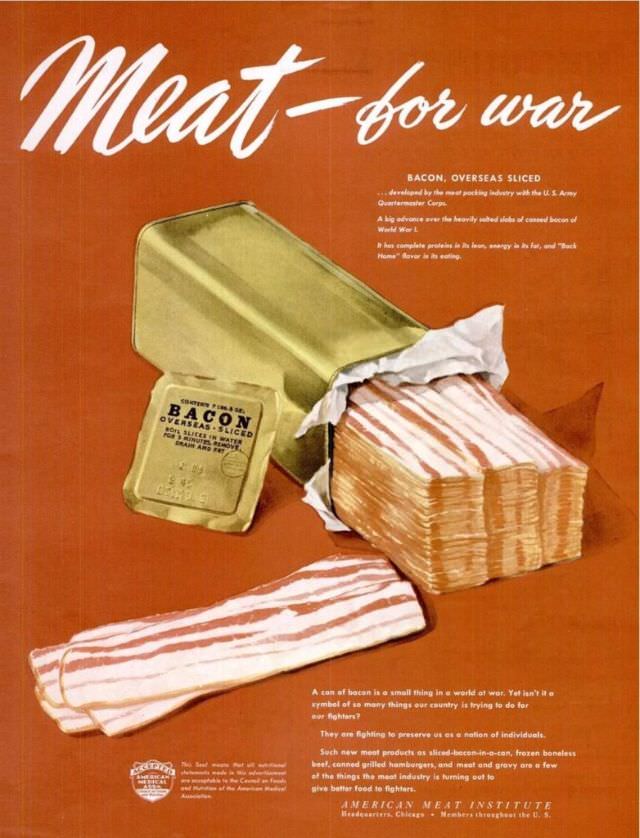 Ridiculous Vintage Food Ads that would be Banned Today, 1940s-1960s Vintage Ads