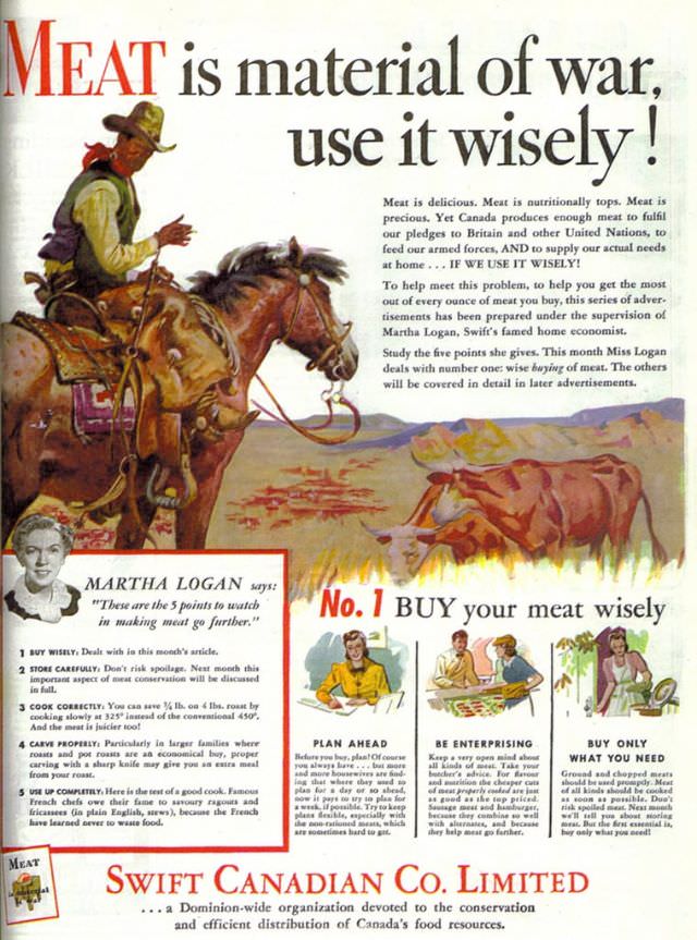 Ridiculous Vintage Food Ads that would be Banned Today, 1940s-1960s Vintage Ads