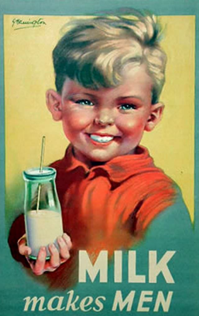 Ridiculous Vintage Food Ads that would be Banned Today, 1940s-1960s Vintage Ads