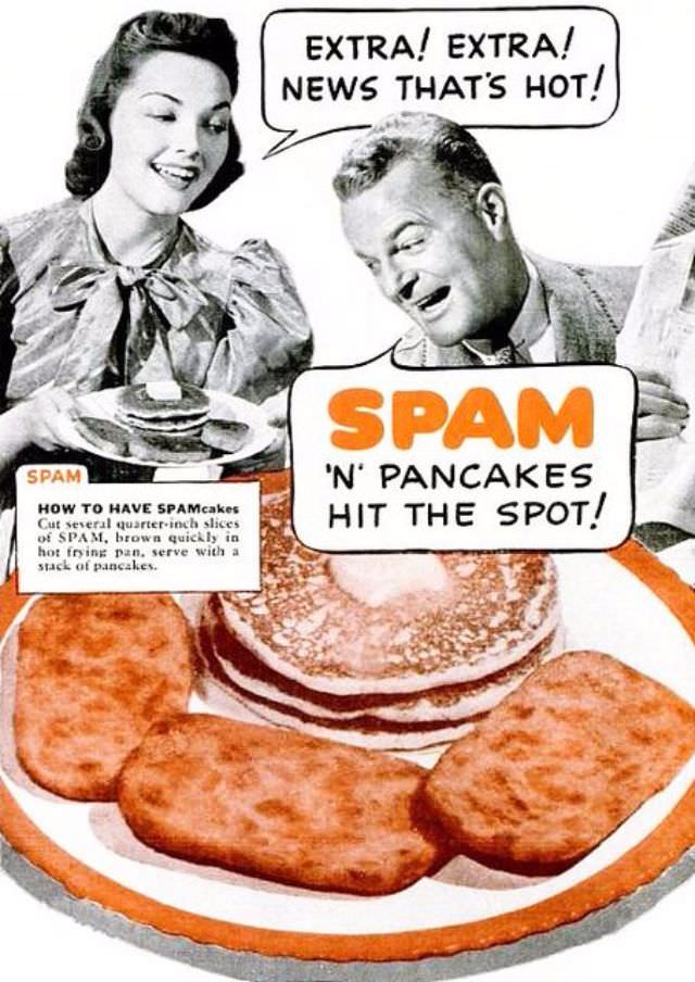 Ridiculous Vintage Food Ads that would be Banned Today, 1940s-1960s Vintage Ads