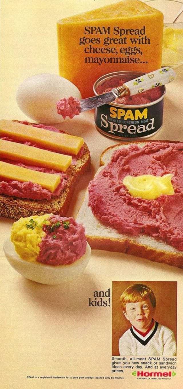 Ridiculous Vintage Food Ads that would be Banned Today, 1940s-1960s Vintage Ads