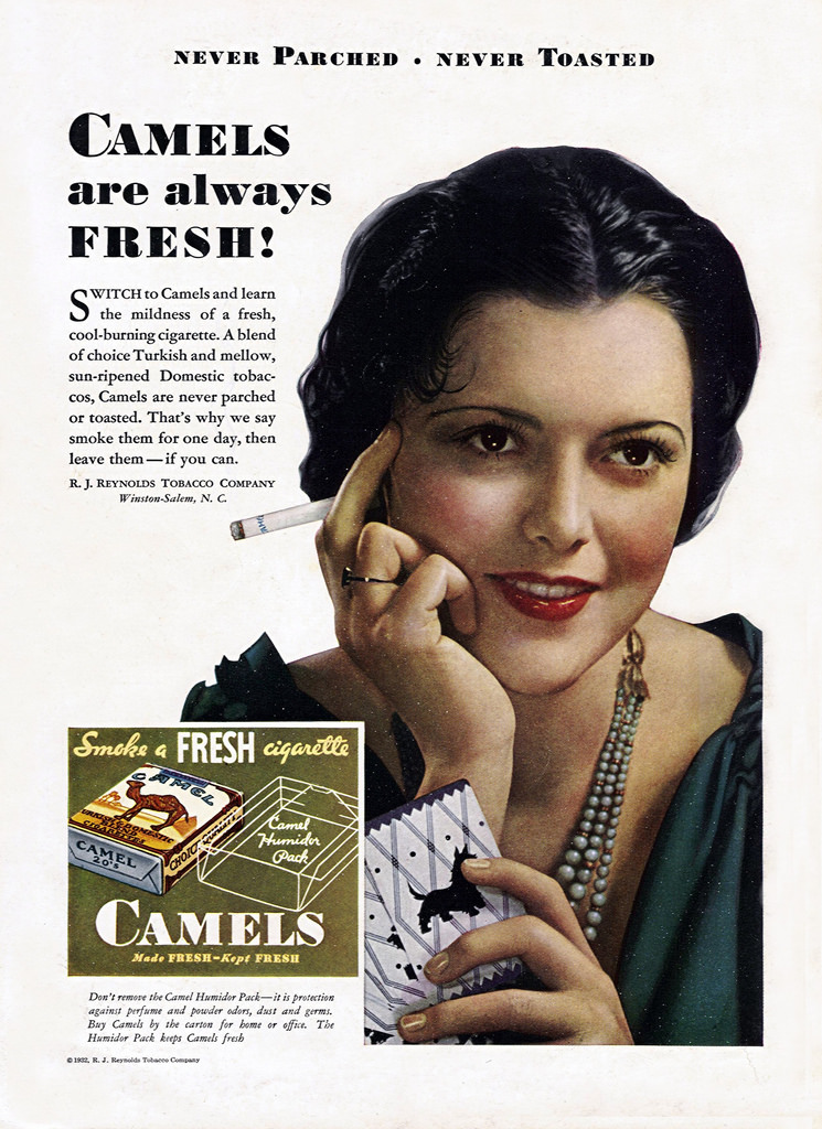 #16 Ridiculous Vintage Tobacco Advertisements that Promoted Smoking as Healthy #16 Vintage Ads
