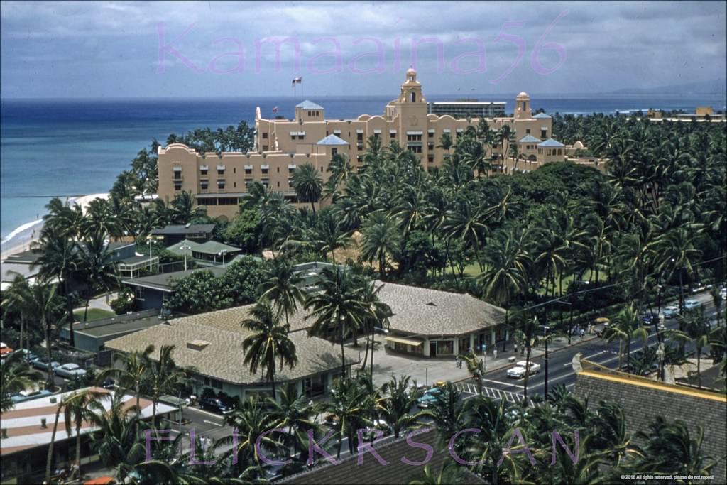 #61 Kalakaua BEV Waikiki West, 1957.