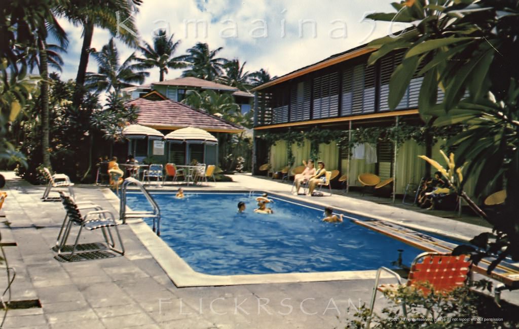 #211 Listed as one of the new hotels of 1955 in an article on Hawaiian tourism in the holiday annual of Paradise of the Pacific, 1955