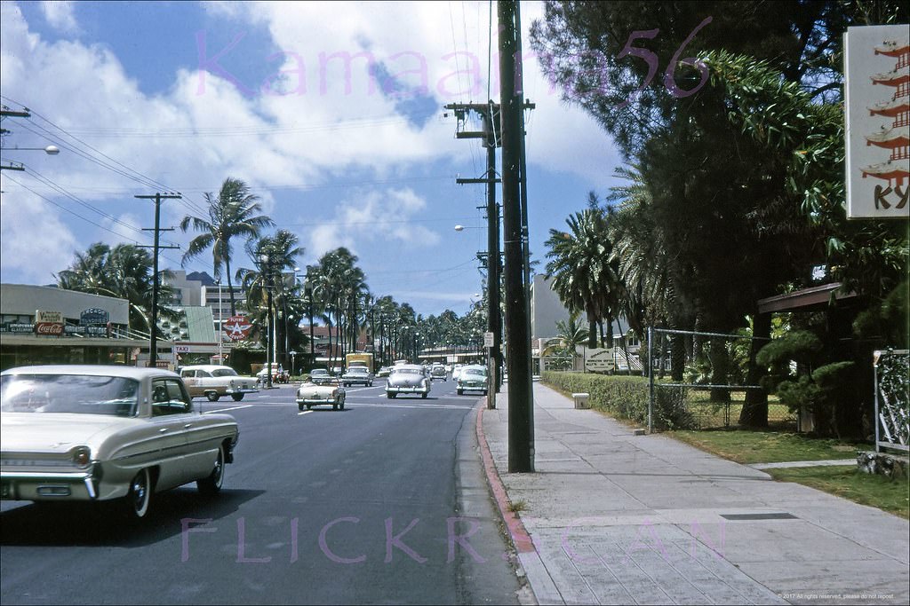 #164 Kalakaua at Olohana Waikiki, 1962.