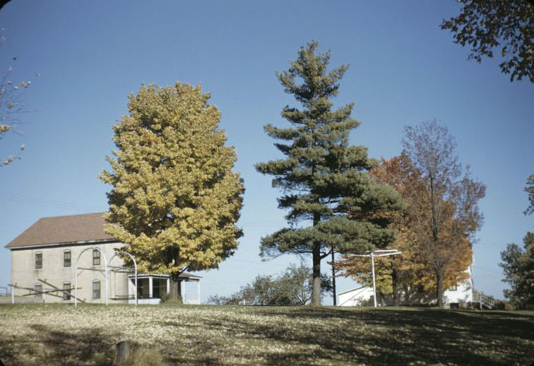 #24 Employees building, Bethany Indian Mission, Wittenberg, Wisconsin, 1953