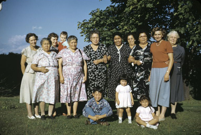 #39 Oneida Ladies Aid Wittenberg-Tigerton area, Bethany Indian Mission, Wittenberg, Wisconsin, 1953