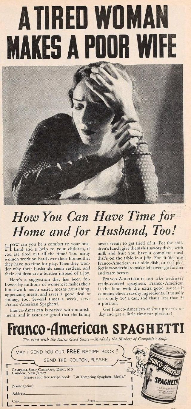 Terrible Vintage Ads that Exploited Women&;s need for Marital Security from the Past, 1910-1960 Vinta