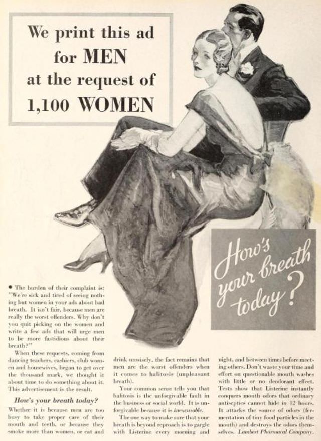 Terrible Vintage Ads that Exploited Women&;s need for Marital Security from the Past, 1910-1960 Vint
