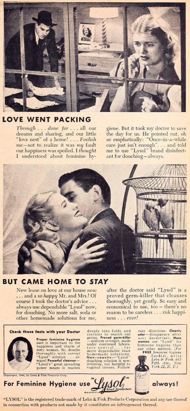 Terrible Vintage Ads that Exploited Women&;s need for Marital Security from the Past, 1910-1960 Vint