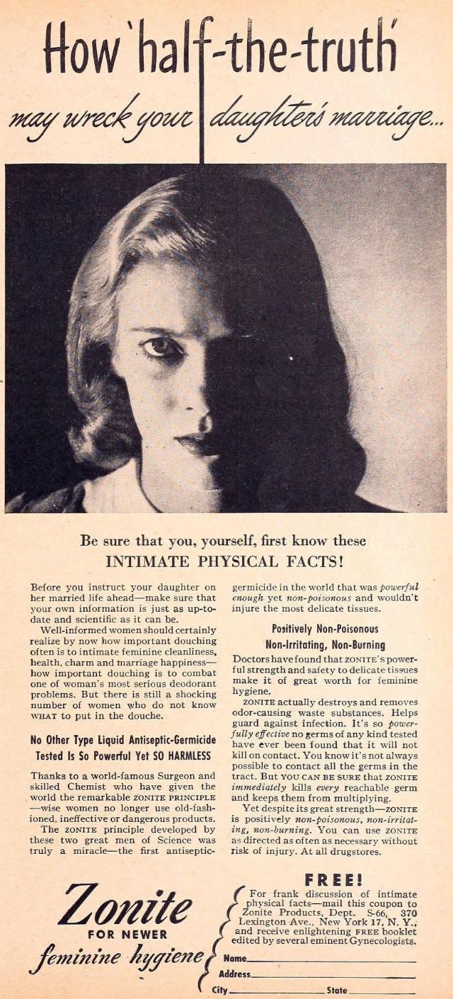 Terrible Vintage Ads that Exploited Women&;s need for Marital Security from the Past, 1910-1960 Vint