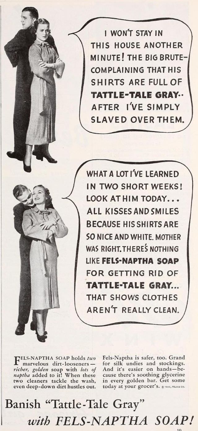 Terrible Vintage Ads that Exploited Women&;s need for Marital Security from the Past, 1910-1960 Vint