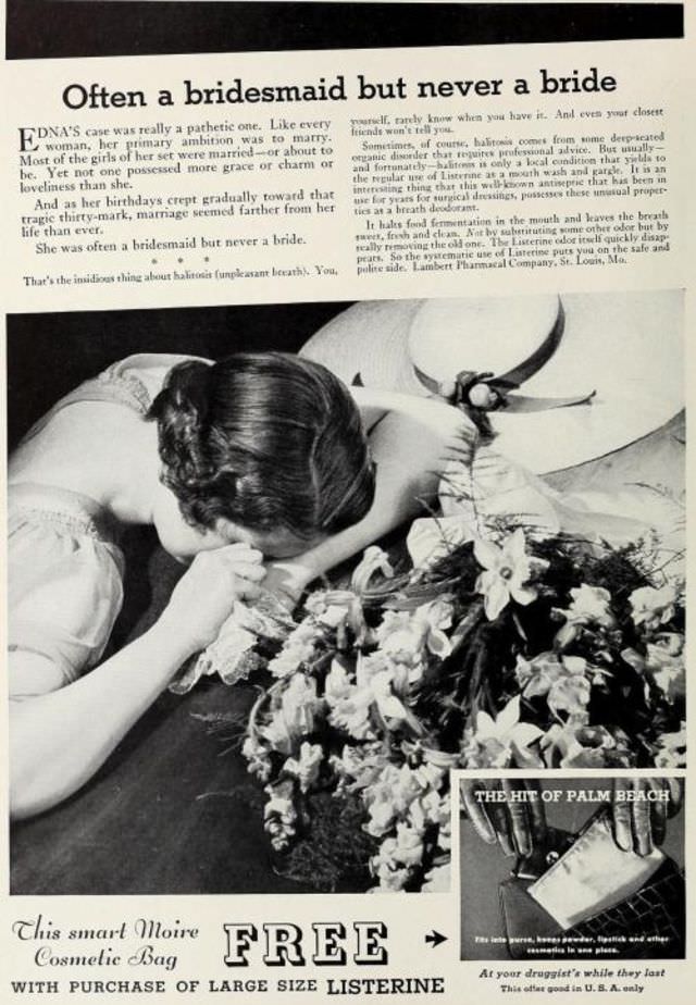 Terrible Vintage Ads that Exploited Women&;s need for Marital Security from the Past, 1910-1960 Vinta