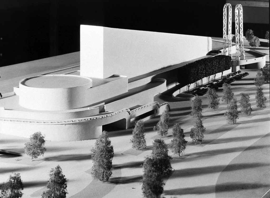#61 Architectural model for a textile building created for the 1939 New York World’s Fair.