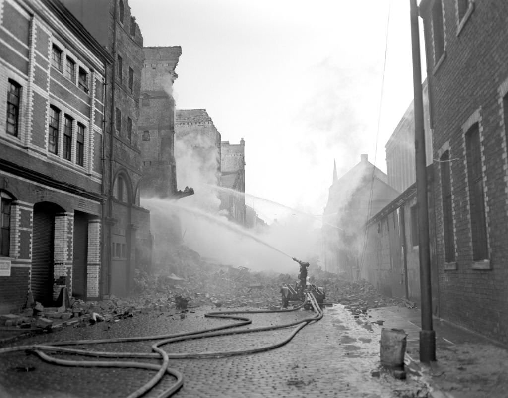 #88 Cheapside Street Whisky Bond Fire – Glasgow, 1960s