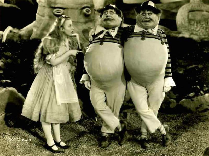 Gorgeous Photos of Charlotte Henry from the Filming of &;Alice in Wonderland (1933)&; Movies