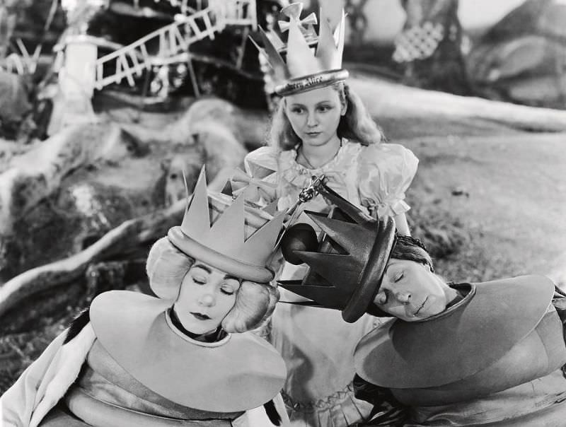 Gorgeous Photos of Charlotte Henry from the Filming of &;Alice in Wonderland (1933)&; Movies